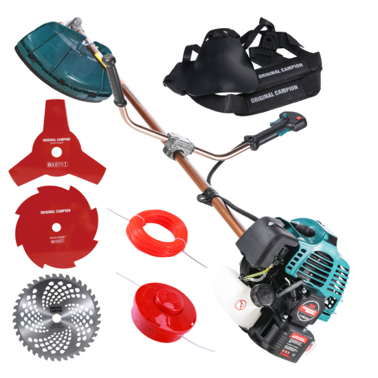 Set Motocoasa Energy Kraft cu pornire electrica si manuala ( 2 in